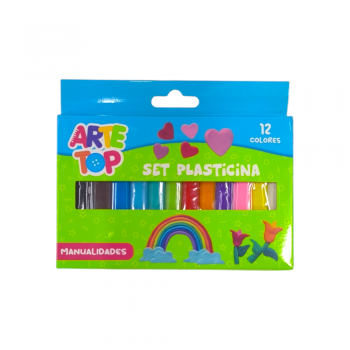 PLASTICINA 12 COLORES