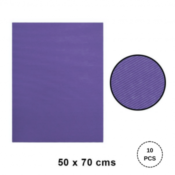 CARTON MICROCORRUGADO PURPURA