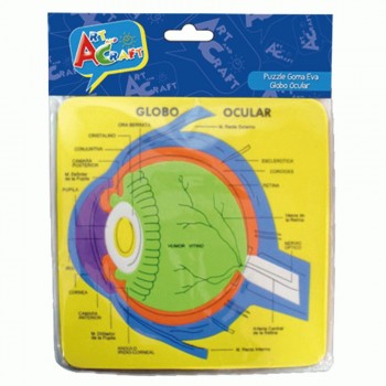 PUZZLE GOMA EVA EL GLOBO OCULAR