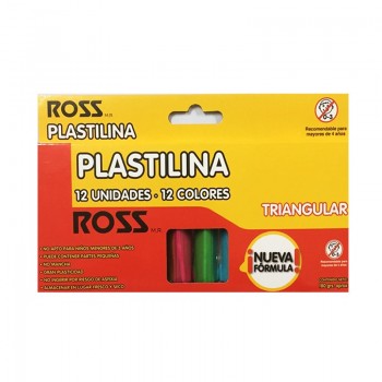 PLASTICINA 12 COLORES