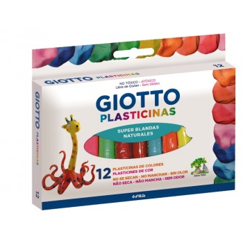 PLASTICINA 12 COLORES