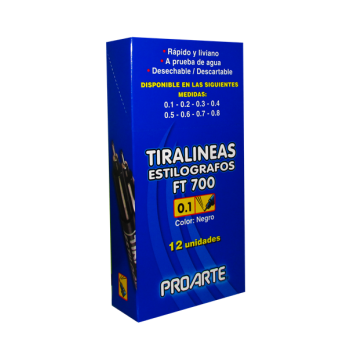 TIRALINEAS 0.1 NEGRO